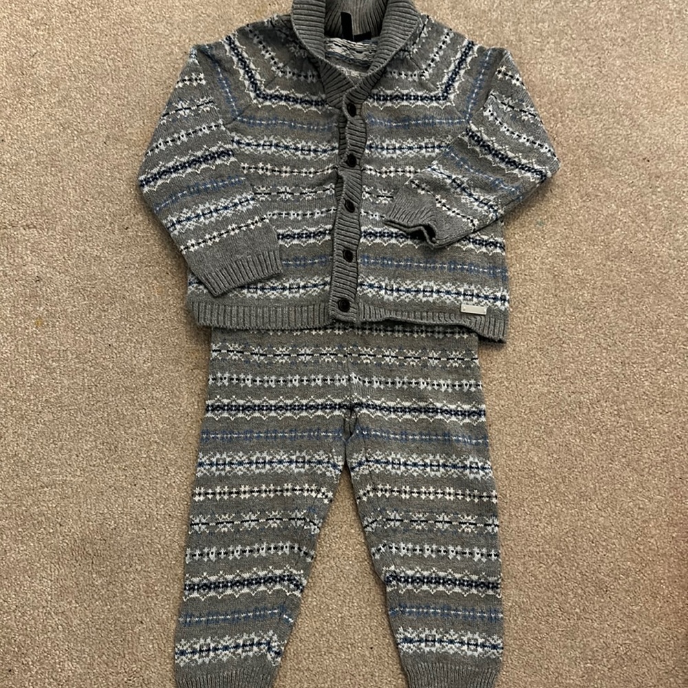 Like new Janie & Jack sweater outfit
